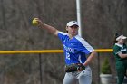 Softball vs Babson  Wheaton College Softball vs Babson College. - Photo by Keith Nordstrom : Wheaton, Softball, Babson, NEWMAC